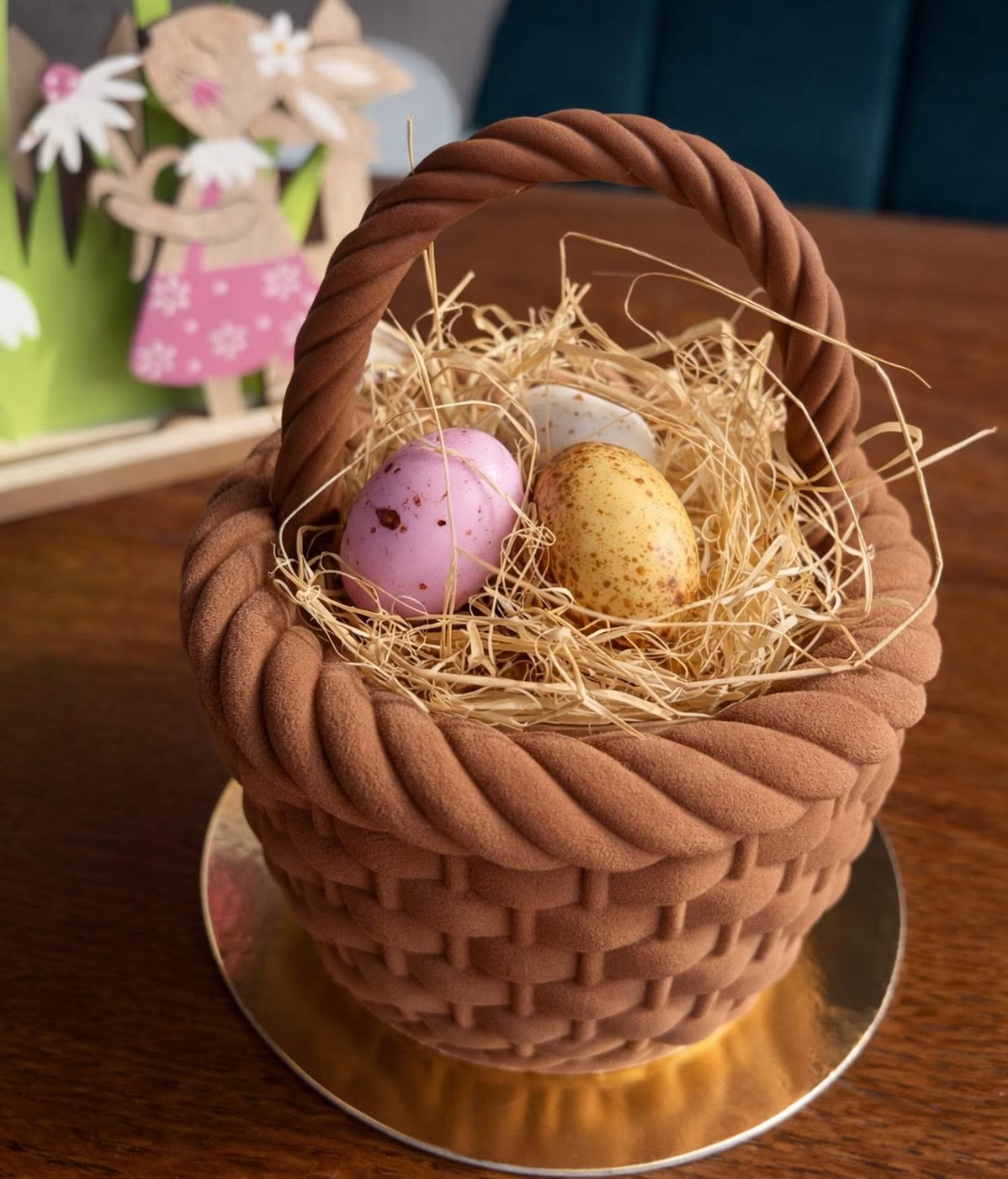 Bento cake - jadalny koszyk wielkanocny